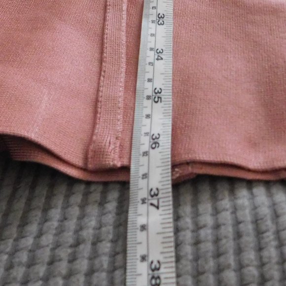 Mauve Bandage Bodycon Dress - Picture 14 of 17